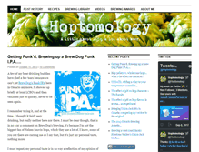 Tablet Screenshot of hoptomology.com